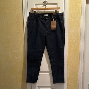 Coldwater Creek Dark Blue Denim Capri Jeans
New With Tags